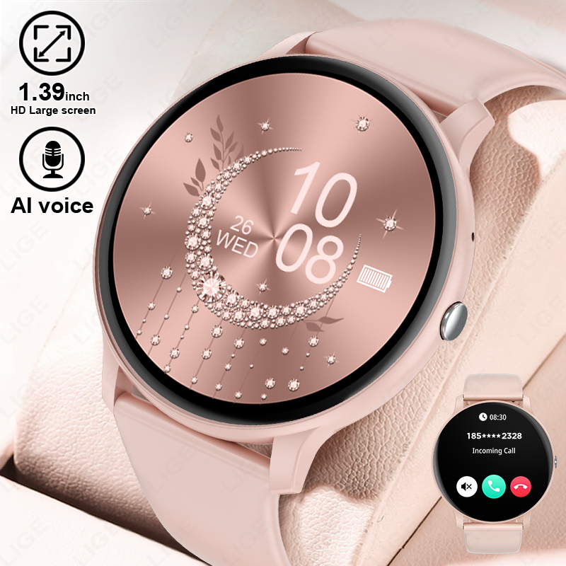 Smartwatch Ladies Watches For Women - Reloj inteligente LIGE para hombres y