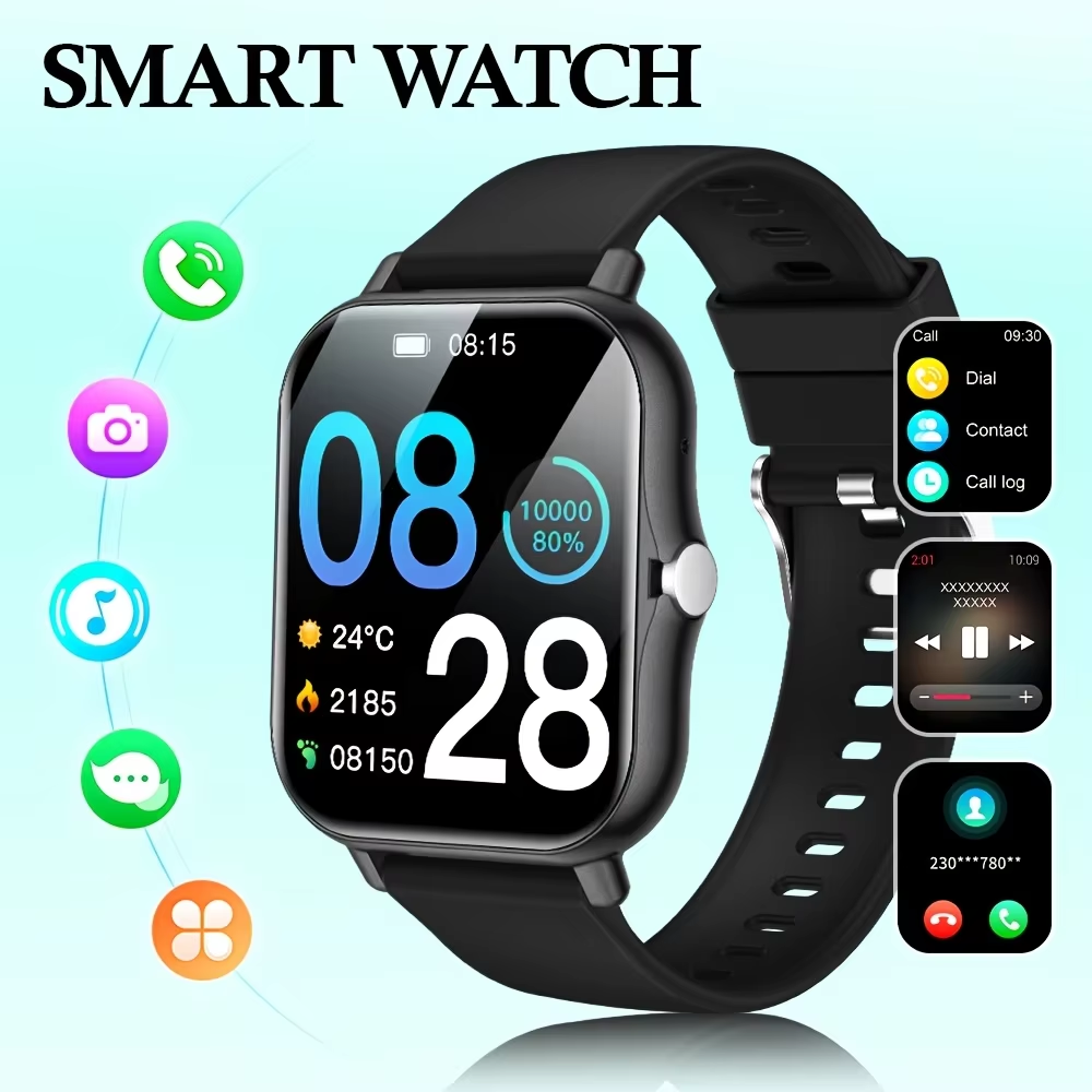 Smartwatch Latest Watches For Men - Reloj Inteligente con Pantalla Táctil Completa
