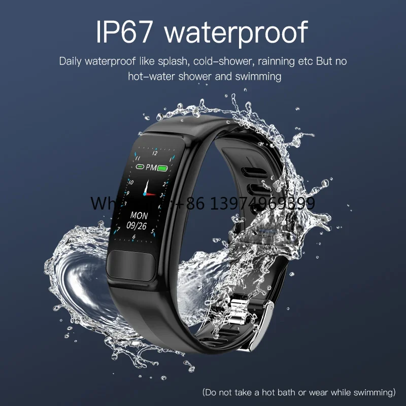 Couple Watches Smartwatch - Reloj Inteligente Tipo Pulsera con Monitor