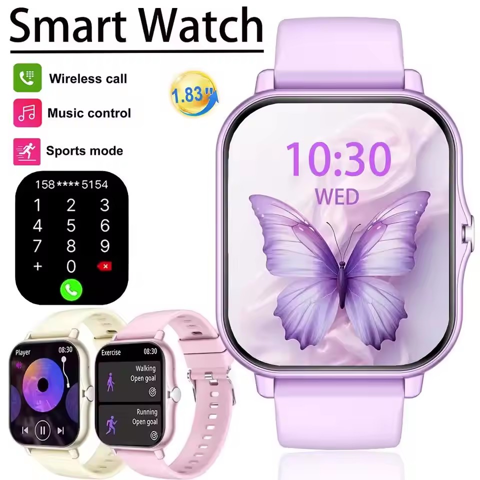 Smartwatch Latest Watches For Men - Reloj Inteligente Deportivo con Pantalla Táctil
