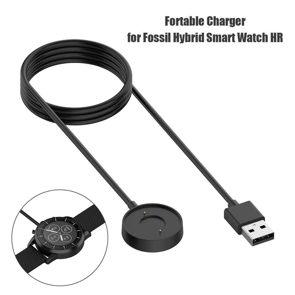 Fossil Watches Smartwatch Hybrid - Cable de 3 pies, cargador USB,