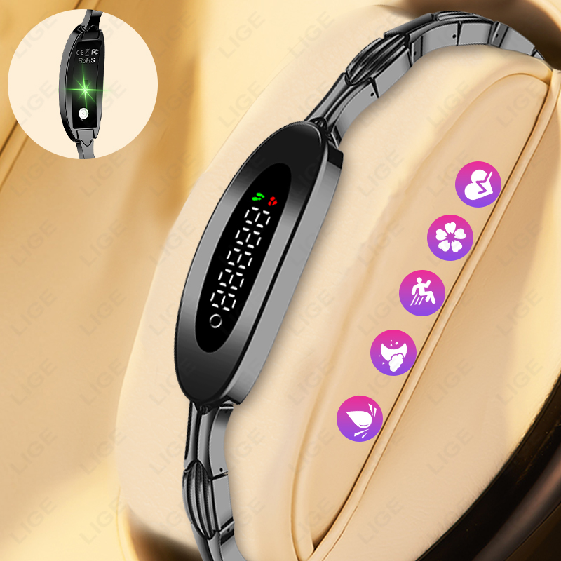 Couple Watches Smartwatch - Pulsera Inteligente LIGE para Parejas, Monitor