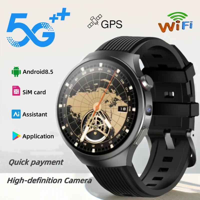 Heart Rate Gps Watch - Reloj Inteligente VP30 4G/5G Android con