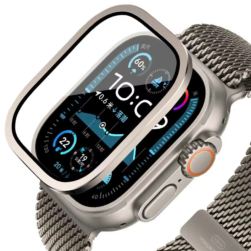 Smartwatch Watches For Mens - Vidrio templado para Apple Watch Ultra