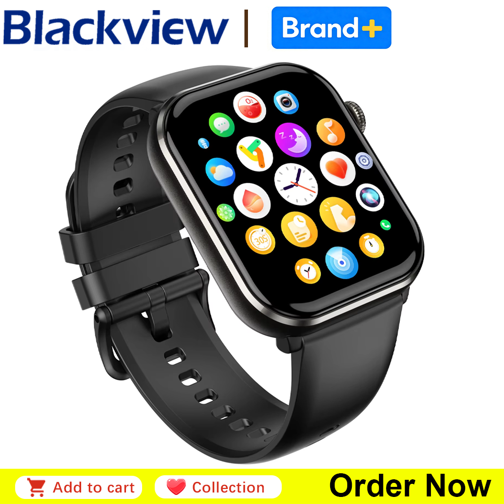 Smartwatch Watches For Men Digital - Reloj Inteligente Blackview R60 con Llamadas