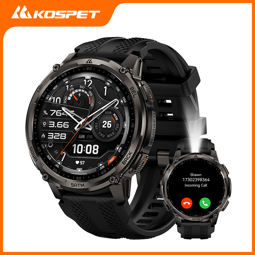 Smartwatch Health Watches - Reloj inteligente KOSPET TANK T4C para