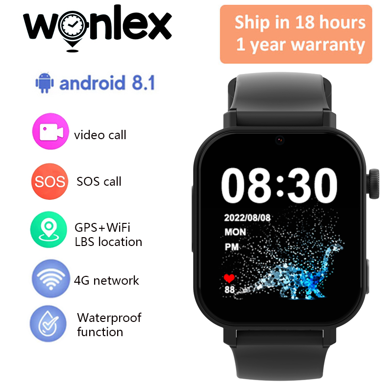 Heart Rate Gps Watch - Reloj inteligente Wonlex KT36 4G para