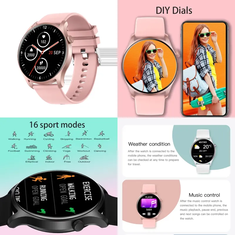 Watch Smartwatch - Reloj Inteligente SENBONO MAX8 para Hombre