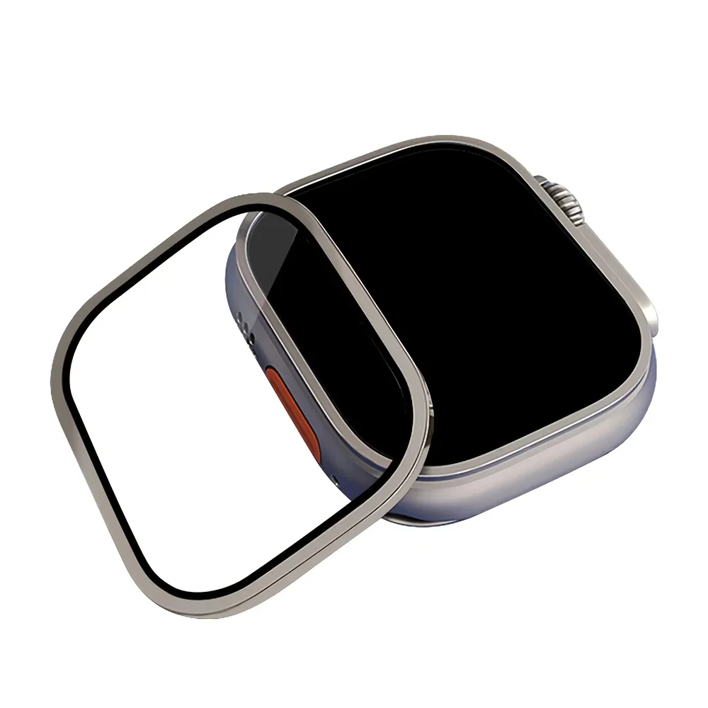 Smartwatch Watches For Mens - Película de vidrio templado para Apple