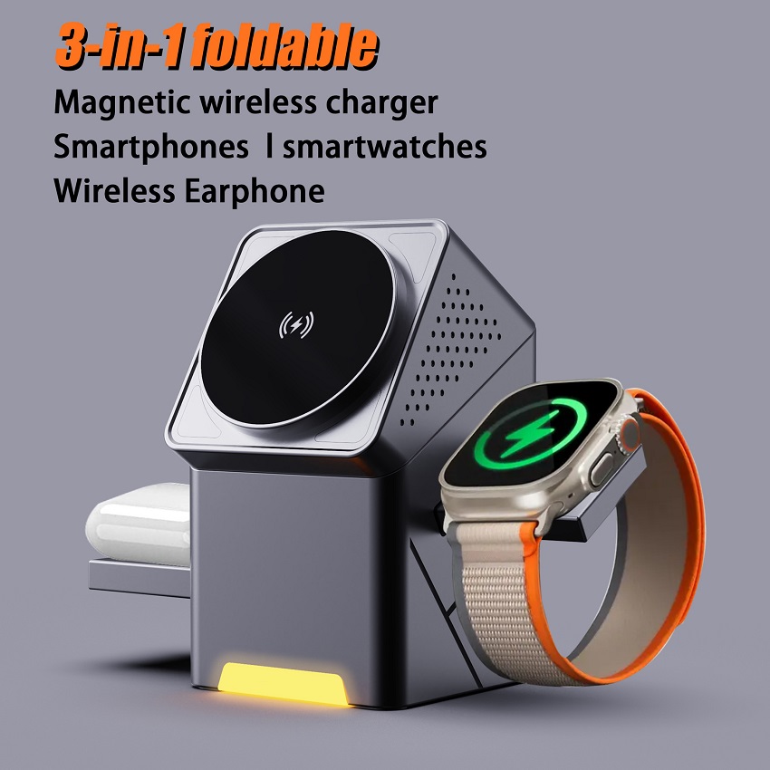Watches Smartwatch Samsung - Cargador Inalámbrico Magnético 3 en 1,