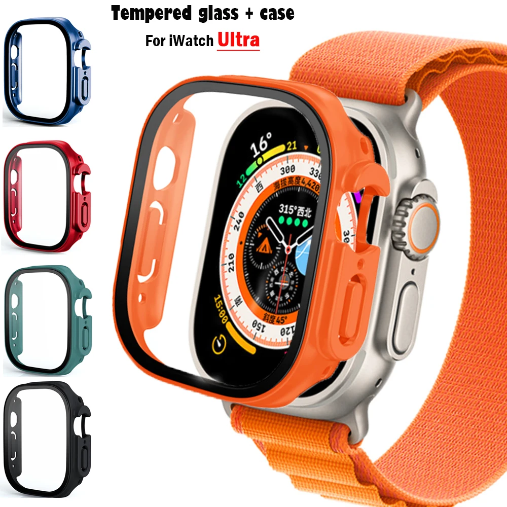 Smartwatch Luxury Watches - Vidrio + funda para Apple Watch