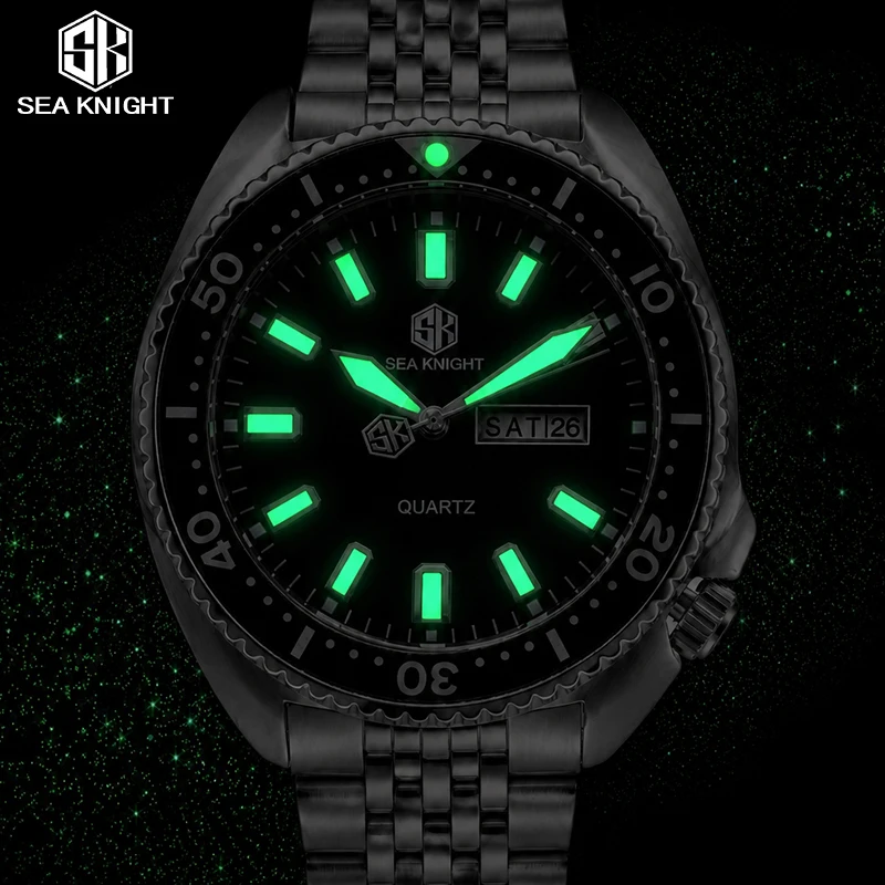SEA KNIGHT Nuevo Reloj de Cuar - Smartwatch Casual Watches For Men reseña y precio