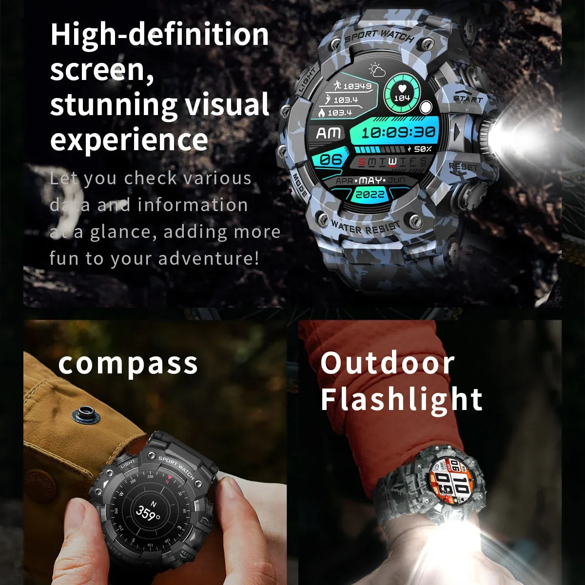 Reloj Inteligente Deportivo pa - Smartwatch Health Watches reseña y precio