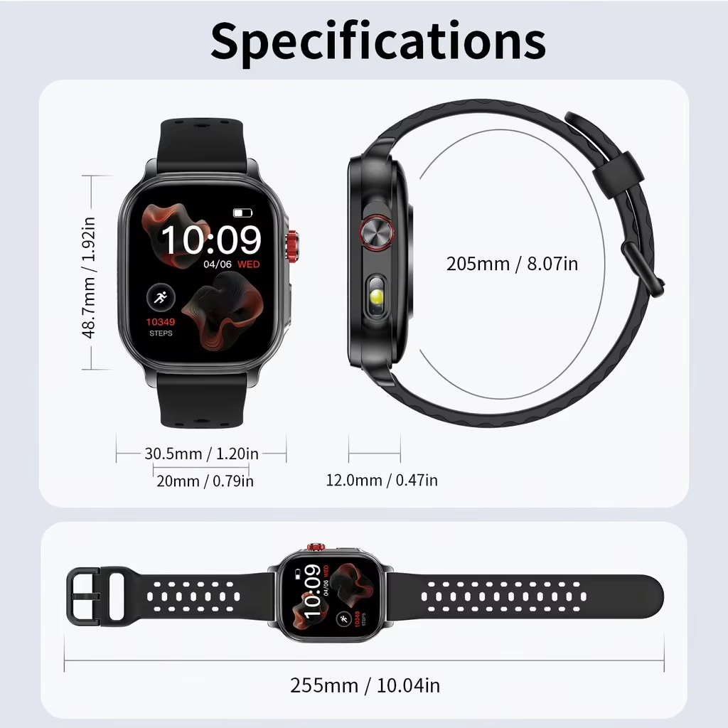 Reloj Inteligente 2026 de 2.01 - Smartwatch Watches For Men Digital reseña y precio