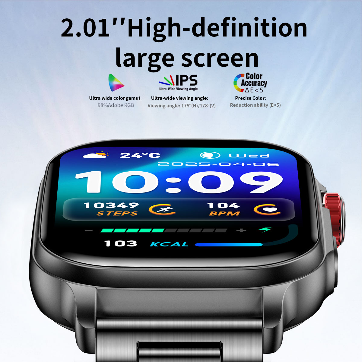 Reloj Inteligente 2026 de 2.01 - Smartwatch Watches For Men Digital reseña y precio