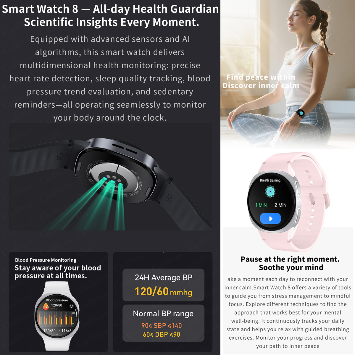 Reloj Inteligente 2026 con GPS - Smartwatch New Watches For Women reseña y precio