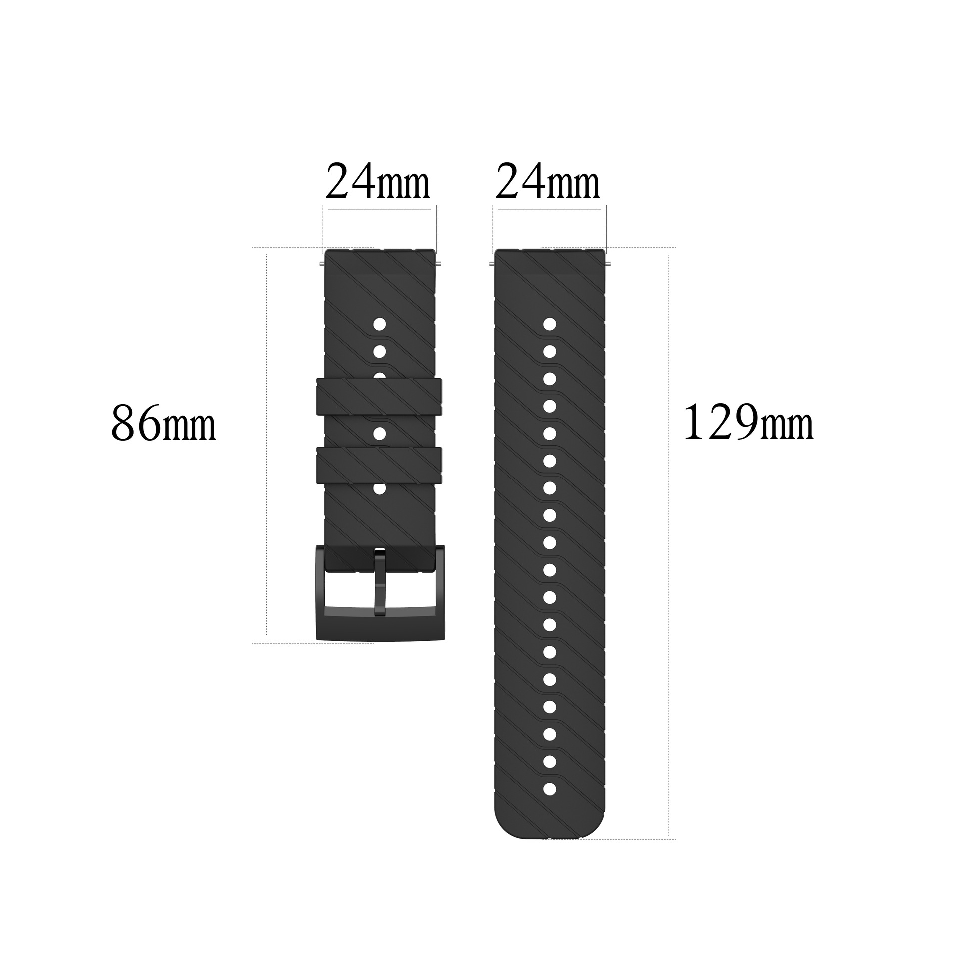 Correa de silicona para reloj  - Fossil Watches Smartwatch Hybrid reseña y precio