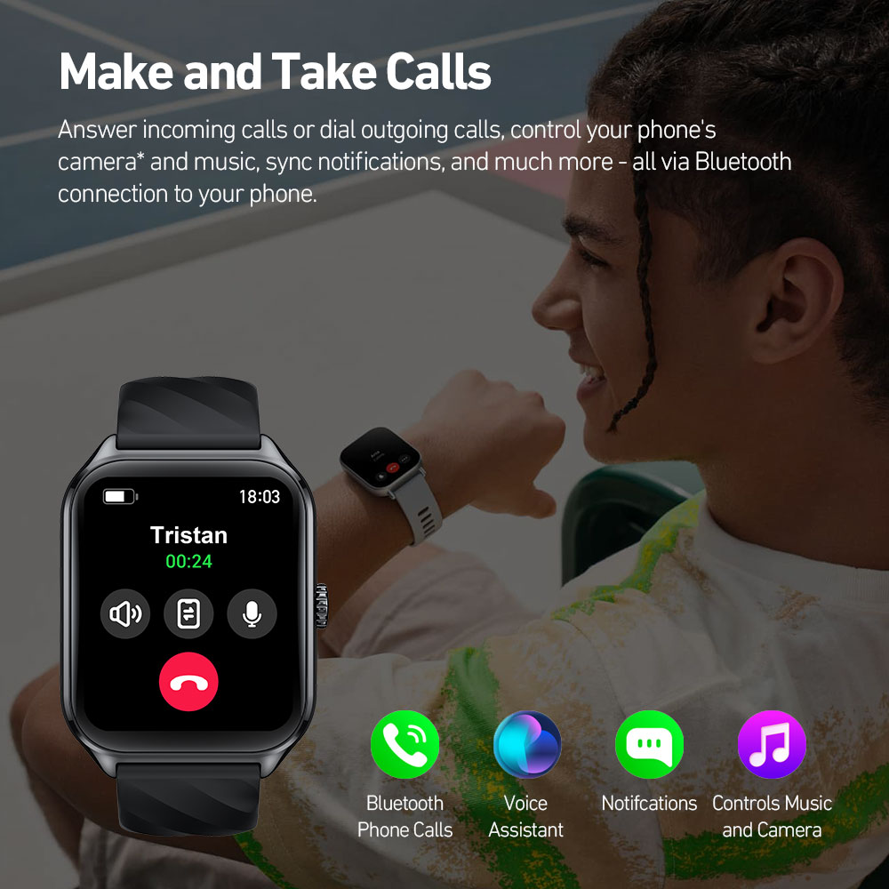 Nuevo Zeblaze GTS 4 con Llamad - Smartwatch Health Watches reseña y precio