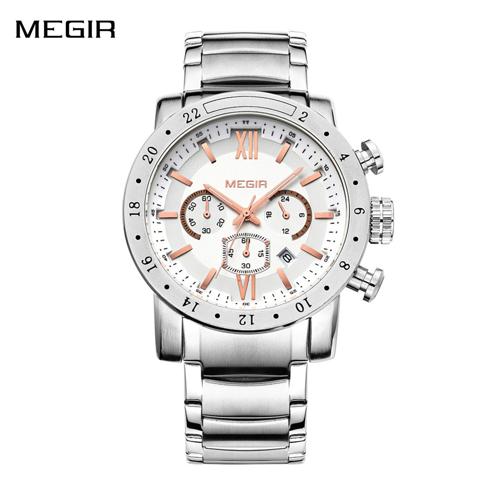 Relojes MEGIR informales de ac - Smartwatch Watches For Men Digital reseña y precio