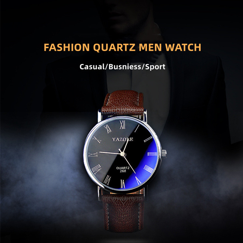 Relojes de cuarzo minimalistas - Smartwatch Casual Watches For Men reseña y precio
