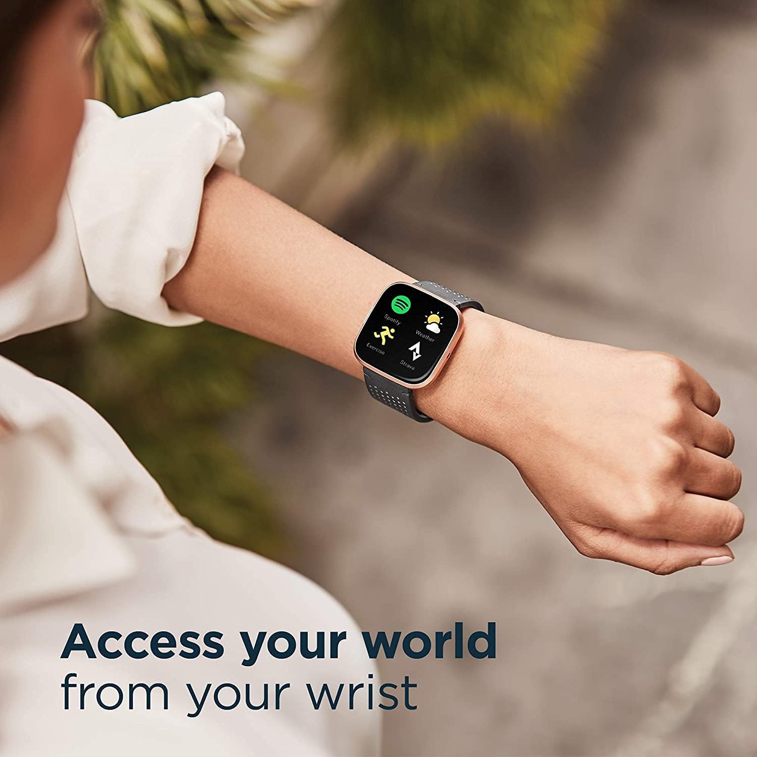 Fitbit Versa 2 Smartwatch de s - Smartwatch Health Watches reseña y precio