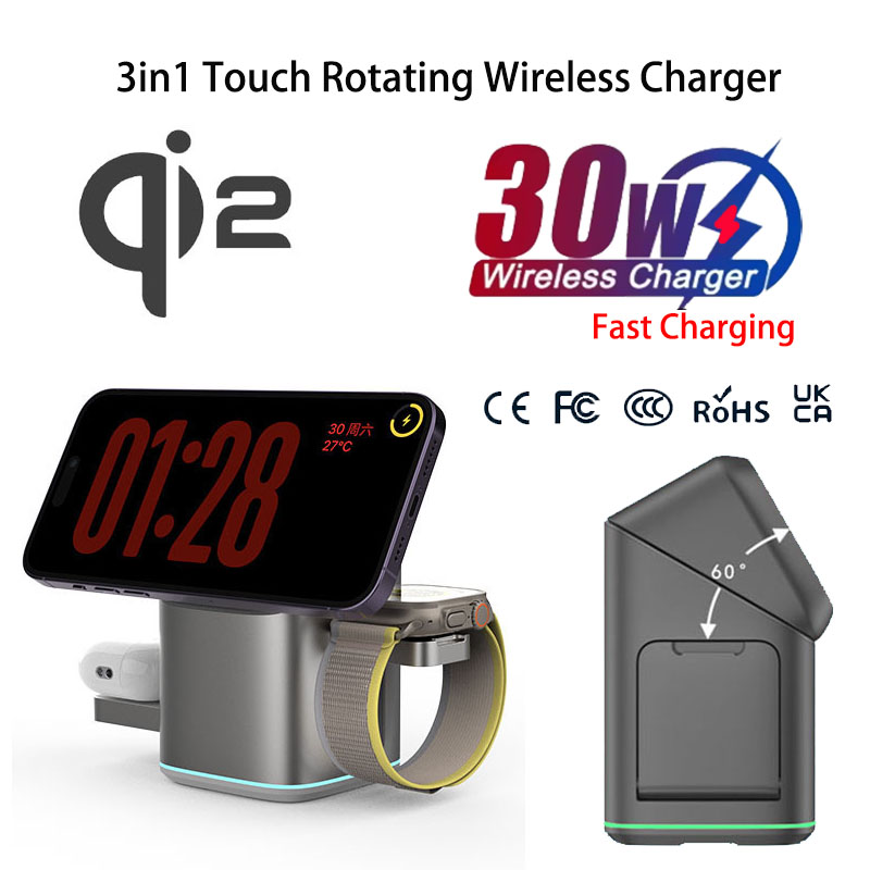 Praiser 25W Qi2 plegable tácti - Watches Smartwatch Samsung reseña y precio
