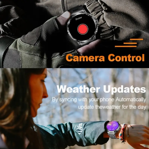 2025 nuevo 710 mAh BT llamada  - Heart Rate Gps Watch reseña y precio