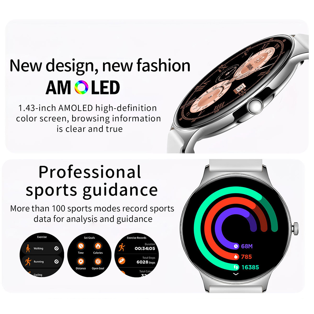 Reloj Inteligente Ultrafino AM - Smartwatch Ladies Watches For Women reseña y precio