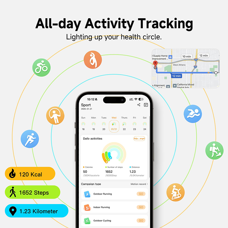 Nuevo Monitor de Actividad Int - Couple Watches Smartwatch reseña y precio