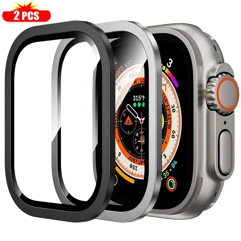 2 uds vidrio templado para App - Smartwatch Watches For Mens reseña y precio