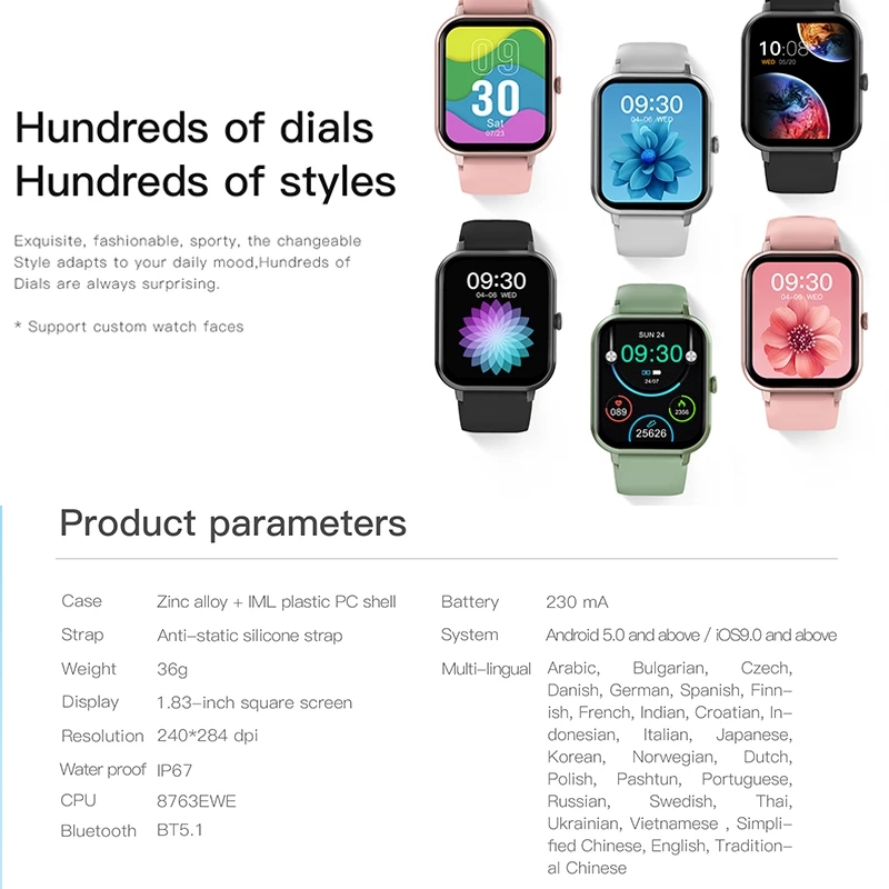 Reloj inteligente 2025 para Mu - Smartwatch Ladies Watches For Women reseña y precio