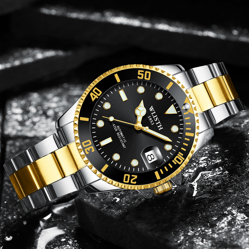 Reloj WLISTH para hombre, relo - Smartwatch Luxury Watches reseña y precio