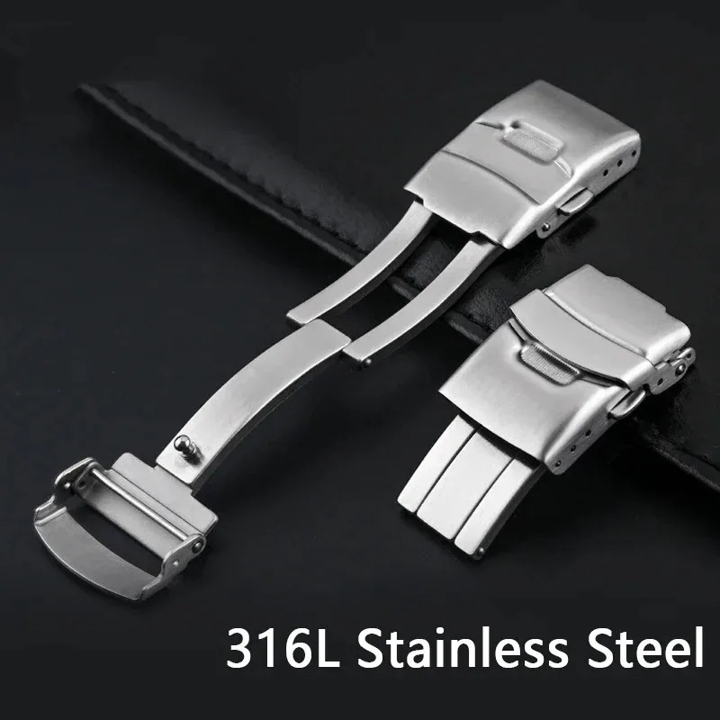 16mm 18mm 20mm 22mm cierre de  - Replacement Watch Bracelet reseña y precio