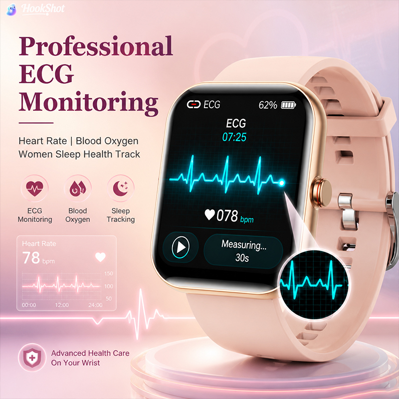 Reloj inteligente para mujer c - Smartwatch Ladies Watches For Women reseña y precio
