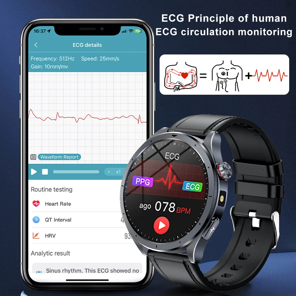 Reloj Inteligente 2025 con Det - Smartwatch Health Watches reseña y precio