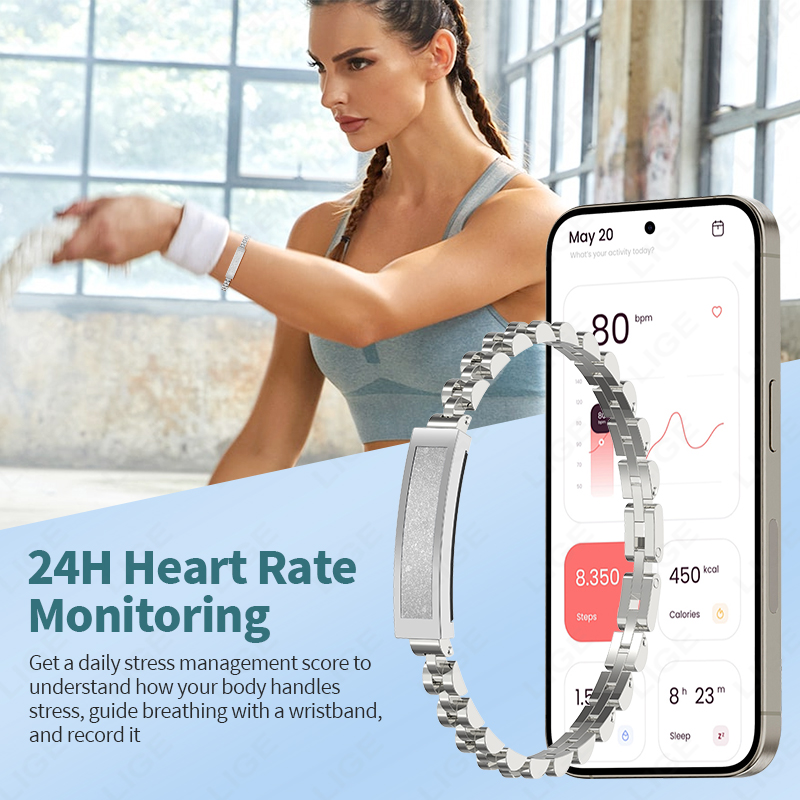 LIGE pulsera inteligente de sa - Couple Watches Smartwatch reseña y precio