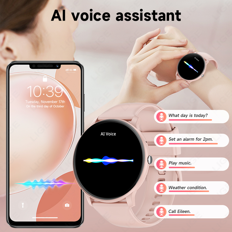 Reloj Inteligente 2026 para Ho - Smartwatch Ladies Watches For Women reseña y precio