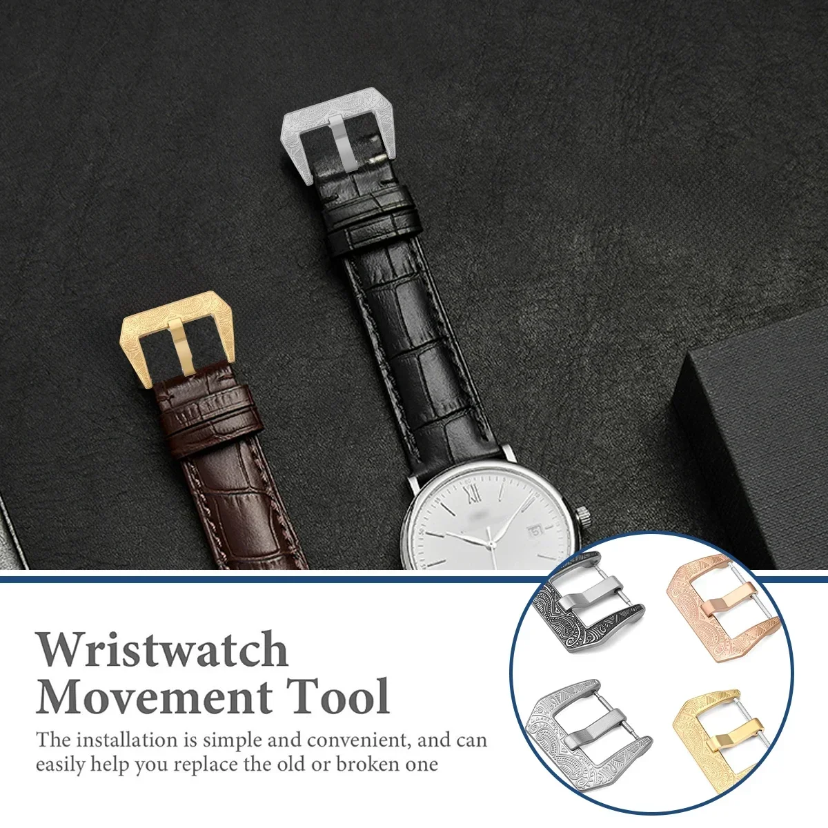 Hebilla de acero inoxidable de - Replacement Watch Bracelet reseña y precio