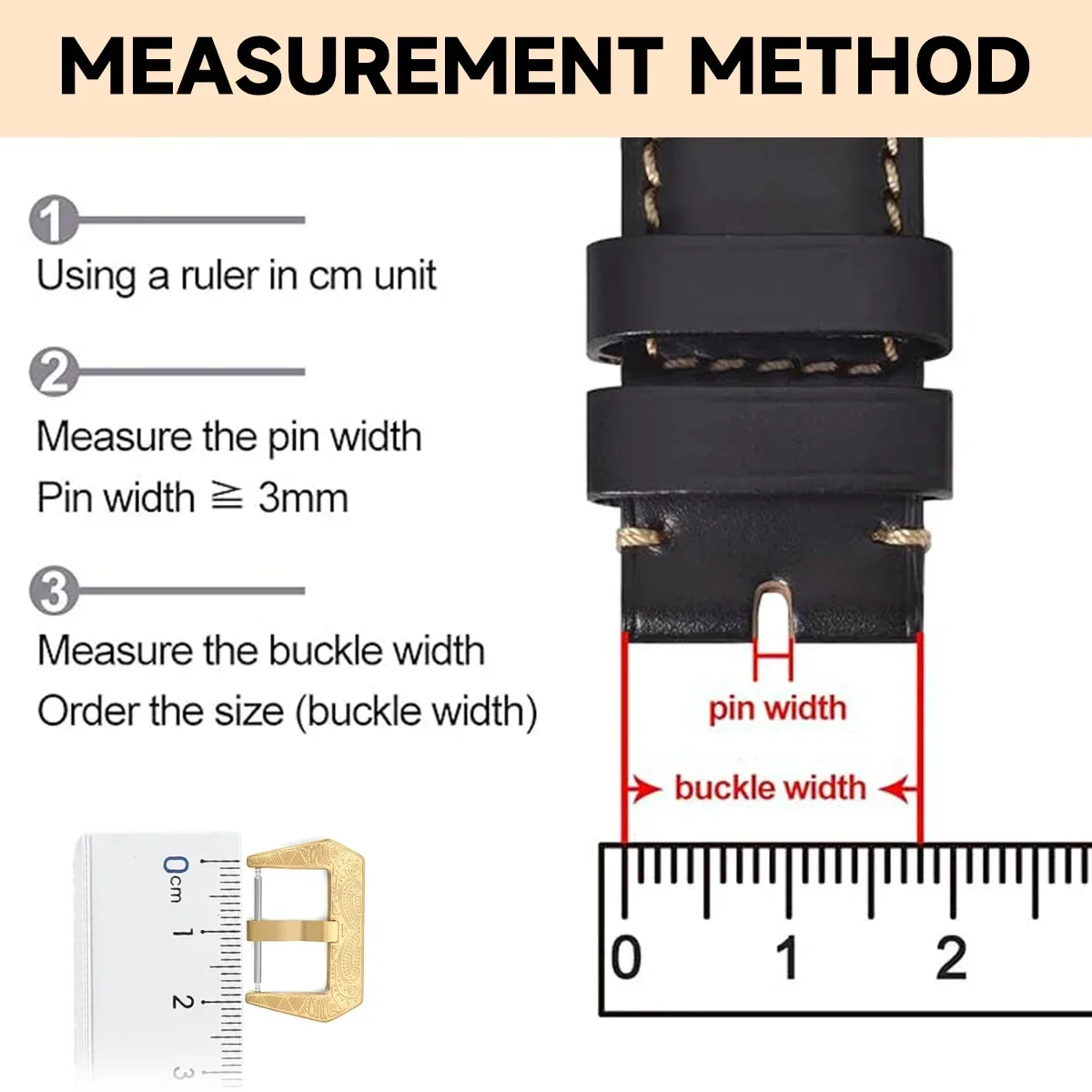Hebilla de acero inoxidable de - Replacement Watch Bracelet reseña y precio