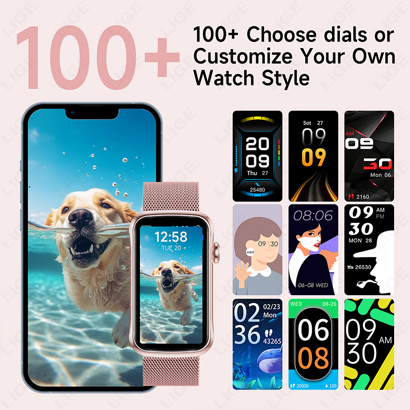 Reloj inteligente LIGE de 1,47 - Smartwatch Ladies Watches For Women reseña y precio