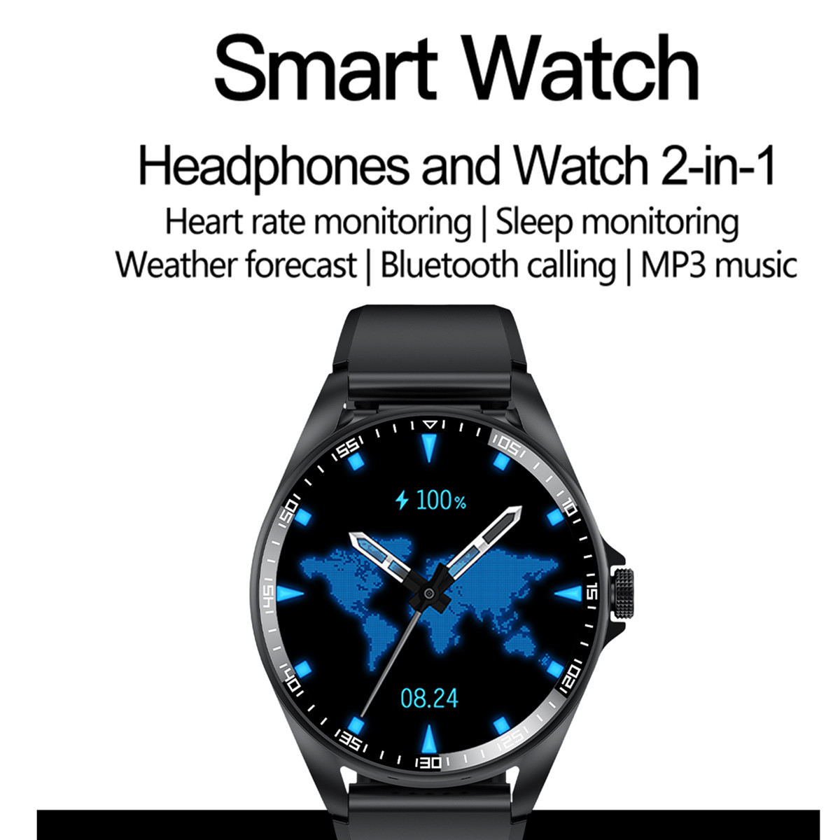 Reloj inteligente 2 en 1 con a - Smartwatch Watches Wallpaper reseña y precio
