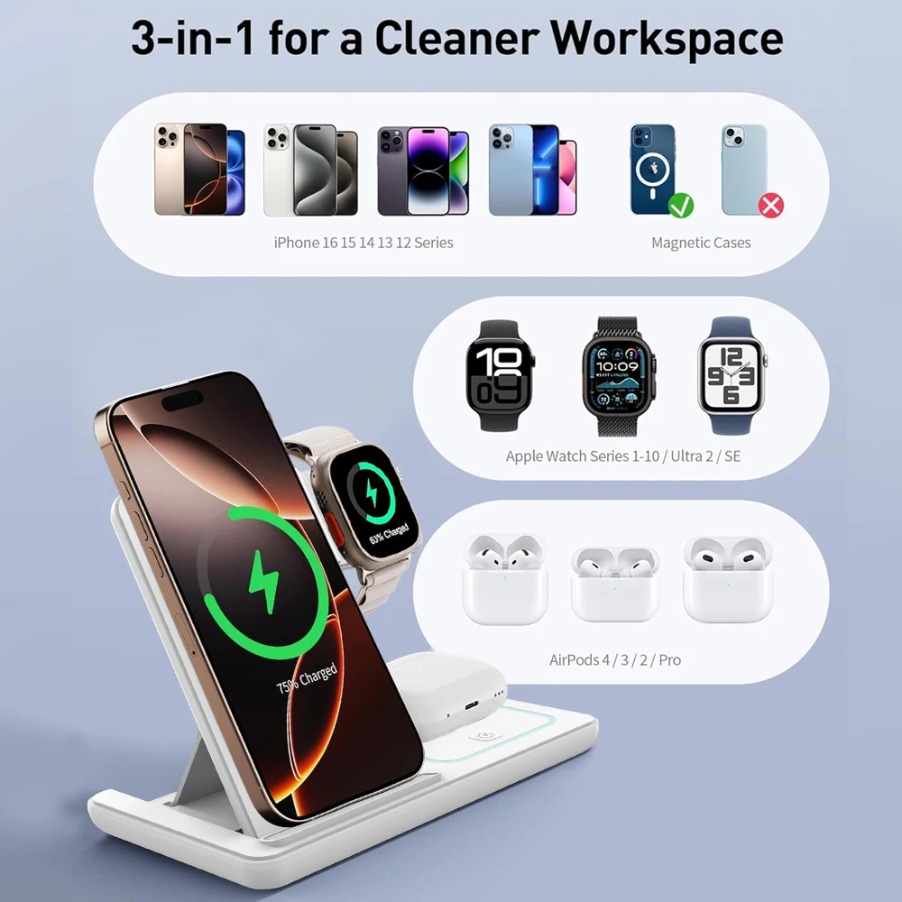 Soporte de cargador inalámbric - Watches Smartwatch Samsung reseña y precio