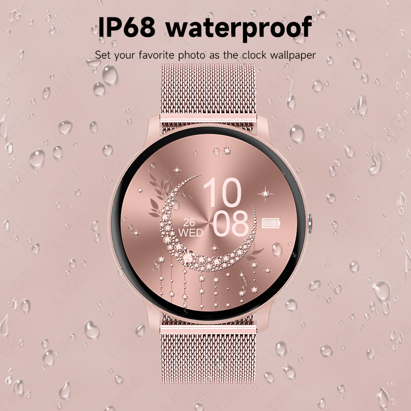 Reloj inteligente LIGE resiste - Smartwatch Ladies Watches For Women reseña y precio