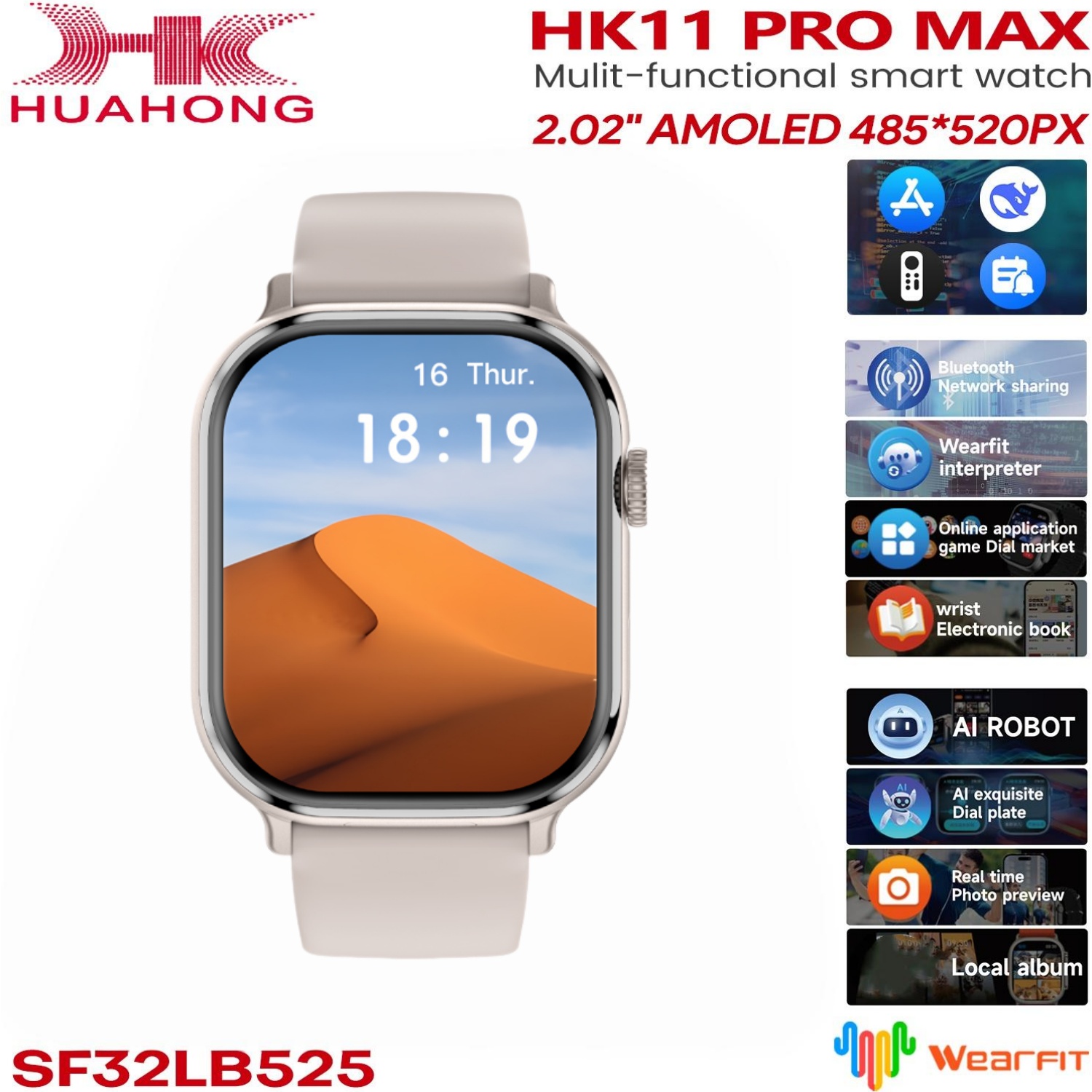 Reloj Inteligente Original HK1 - Heart Rate Gps Watch reseña y precio