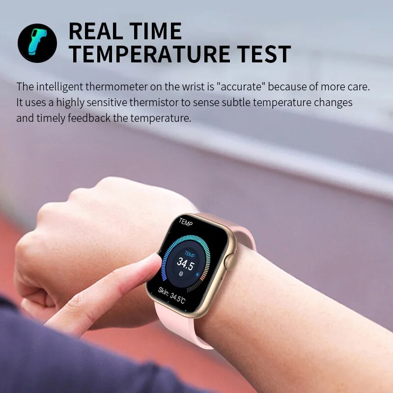 LIGE-reloj inteligente para ho - Smartwatch Ladies Watches For Women reseña y precio