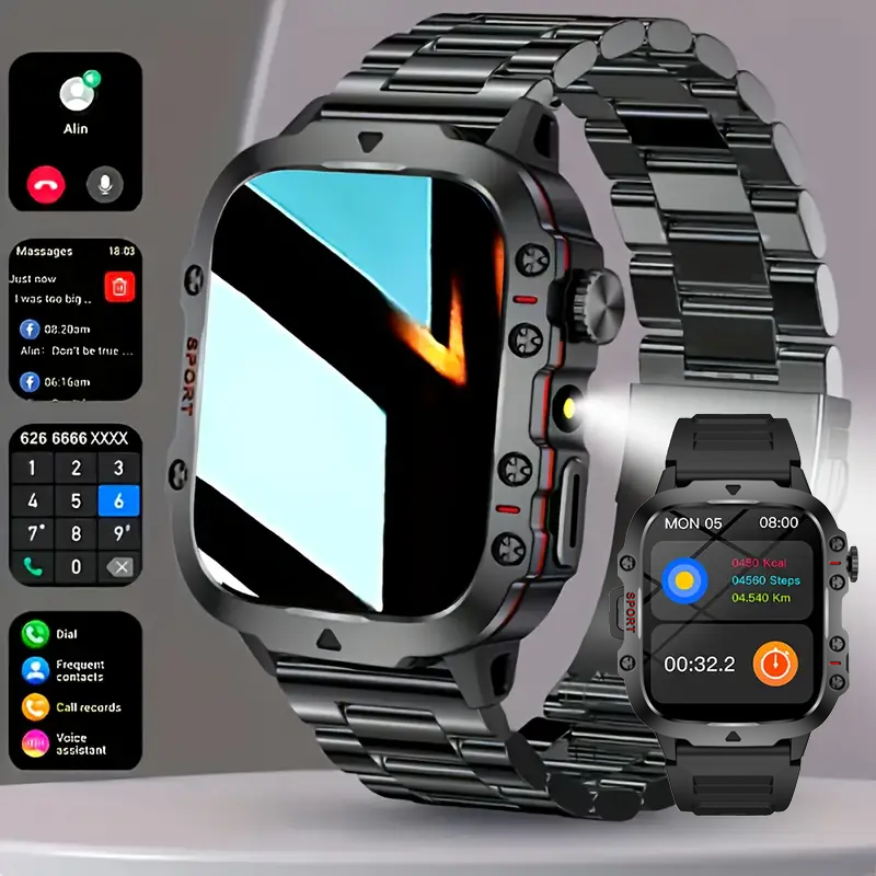 Reloj inteligente con luz LED, - Smartwatch Watches Wallpaper reseña y precio