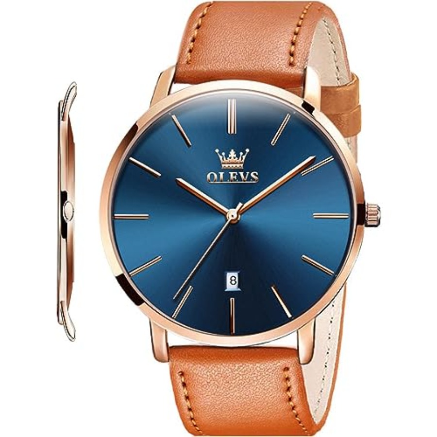 Relojes de Cuero para Hombre O - Smartwatch Watches For Men Digital reseña y precio