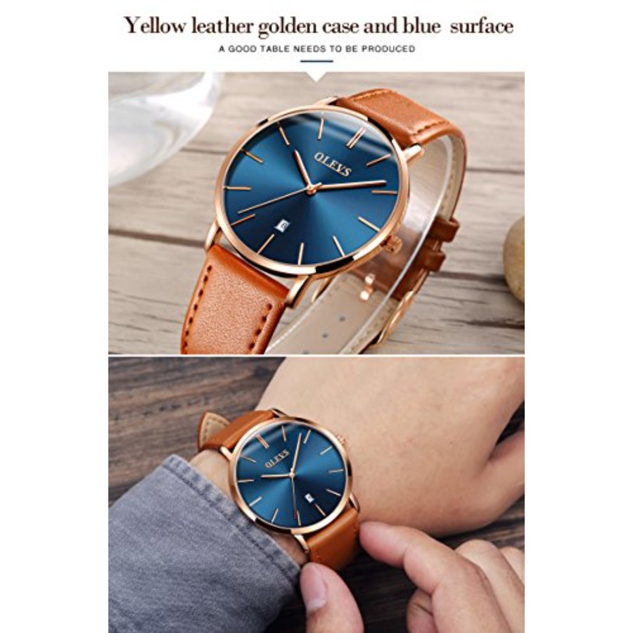 Relojes de Cuero para Hombre O - Smartwatch Watches For Men Digital reseña y precio