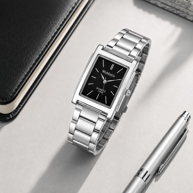 Reloj de lujo de acero inoxida - Smartwatch Casual Watches For Men reseña y precio